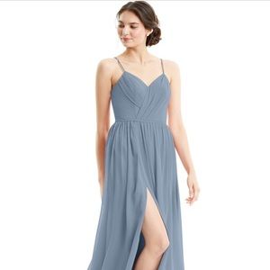 Azazie Cora Bridesmaid Dress - Dusty Blue